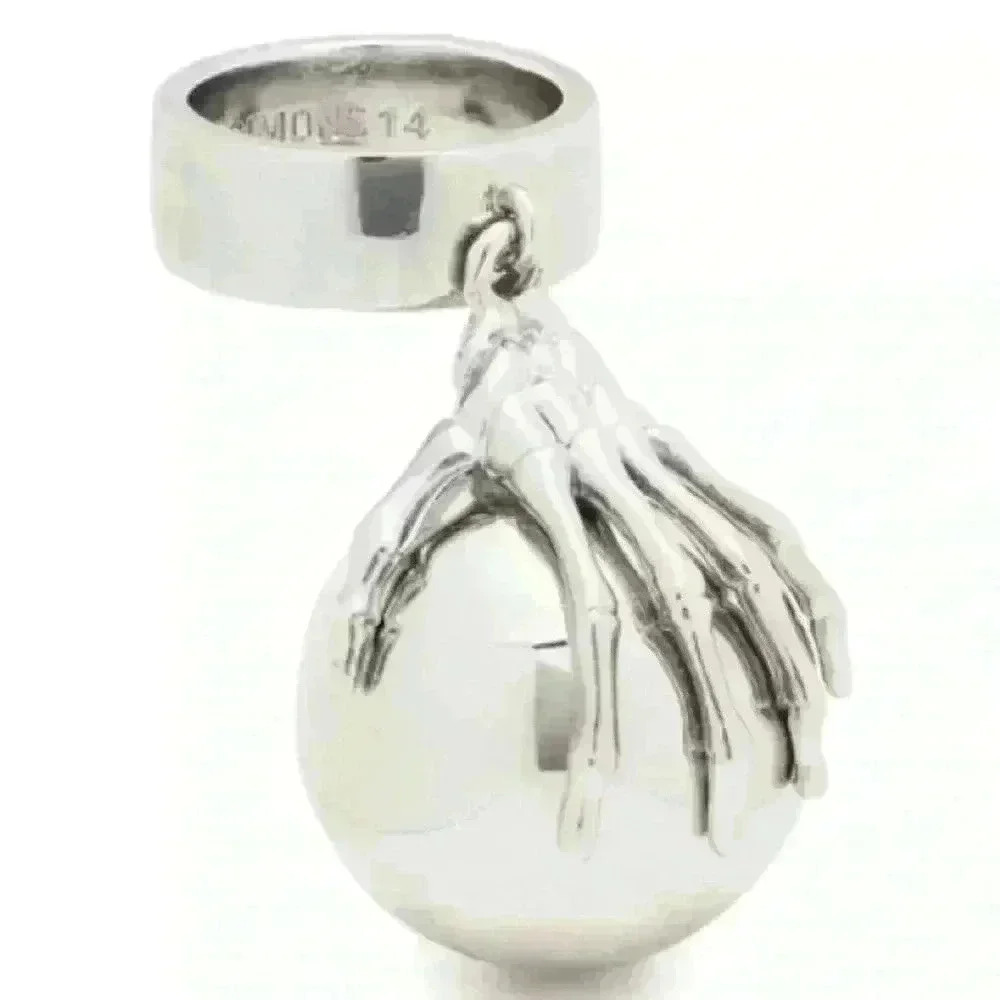 Raf Simons' SS22 Silver Skeleton  Ring (14)